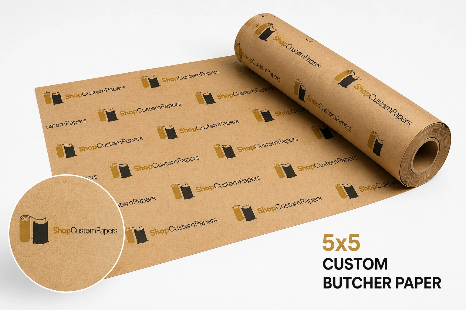 5x5 butcher paper