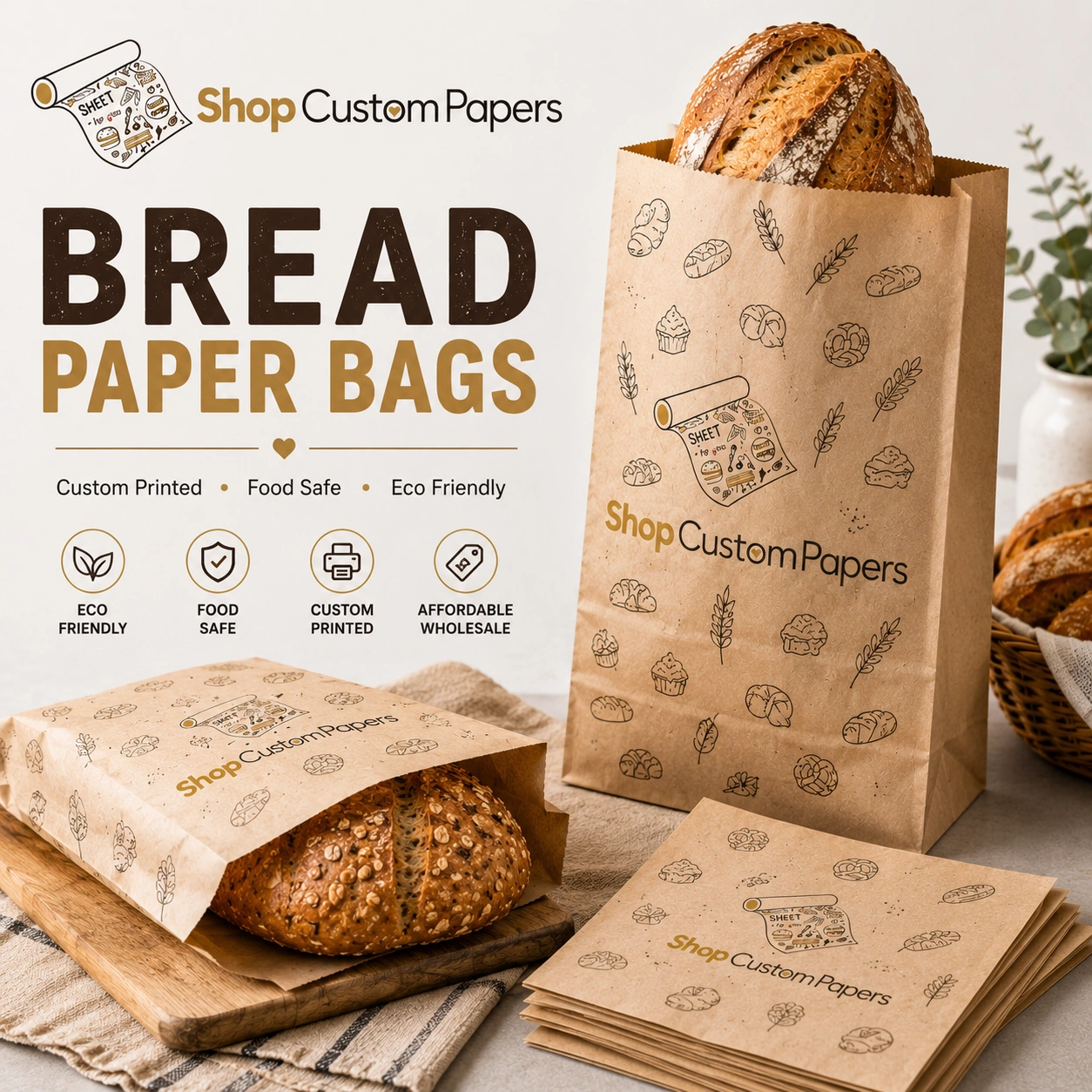 Bread Paper Bags