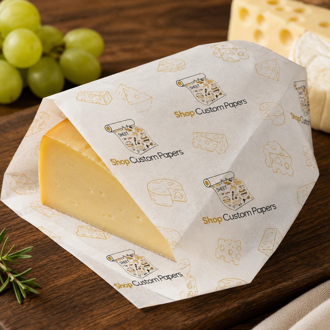 Custom Cheese Papers
