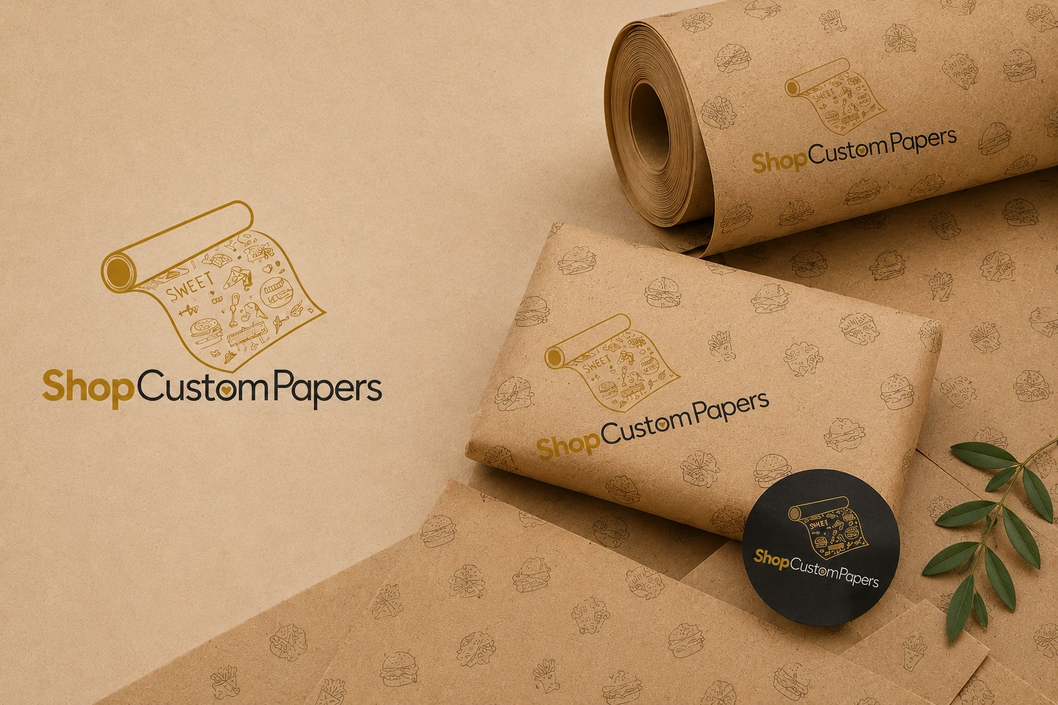 Custom Kraft Paper