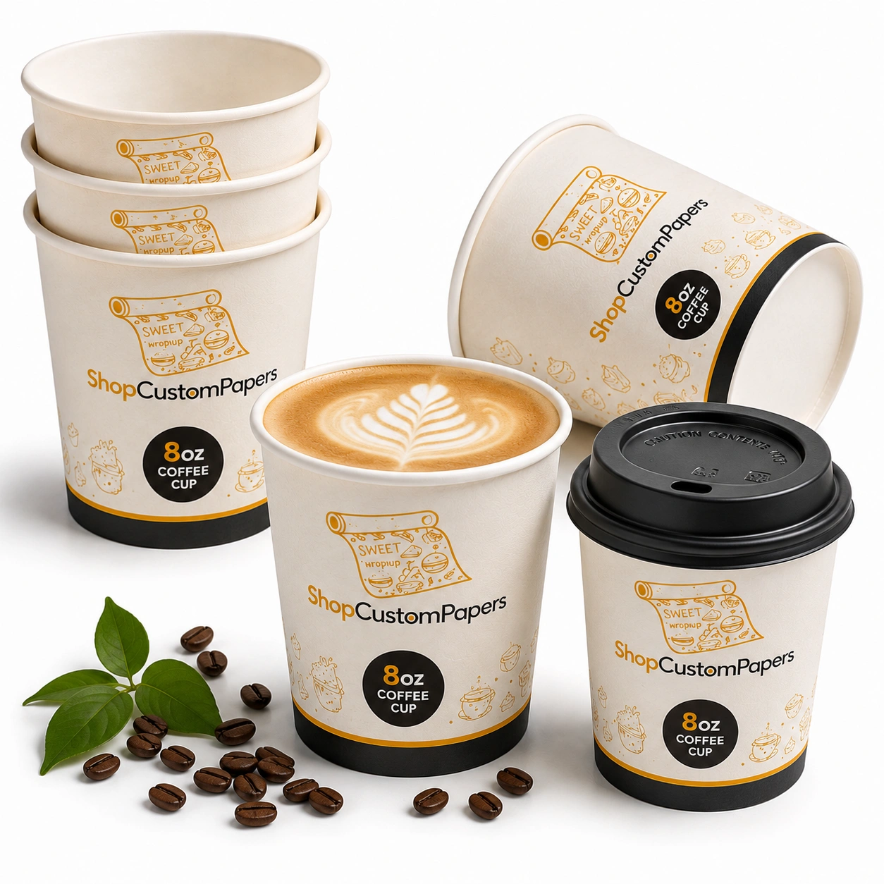 8 oz Coffee Cup