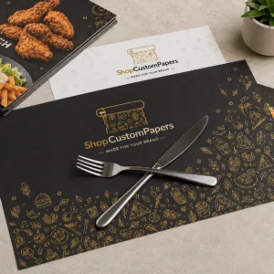 Custom Made Table Mat Paper