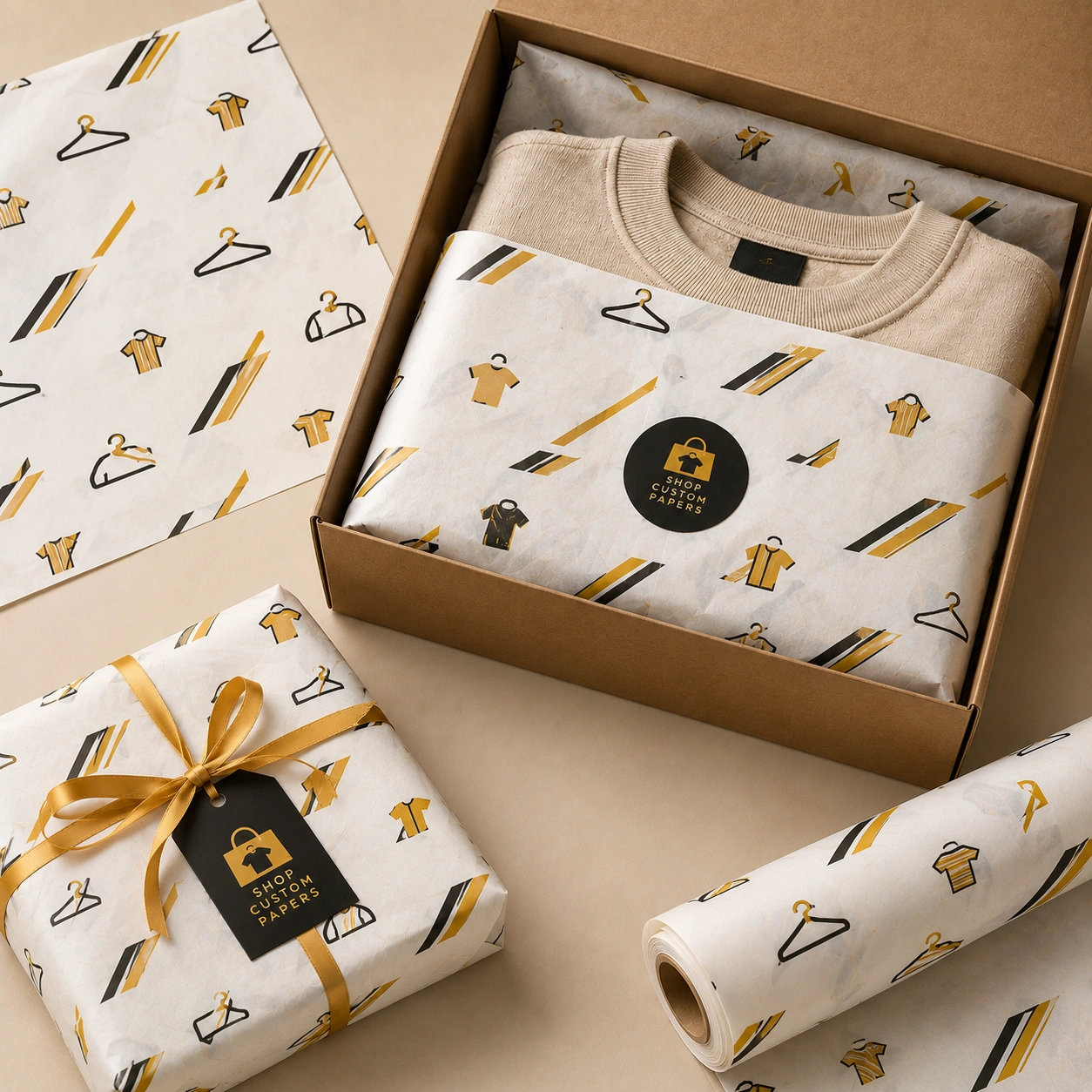 Custom Packing Papers
