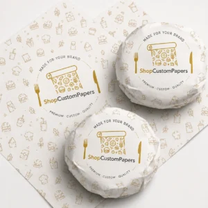 Custom Printed Restaurant Branded Paper