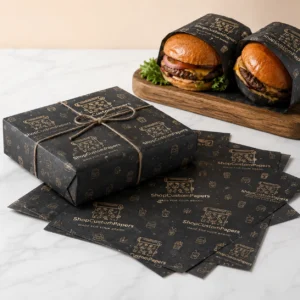 Custom Printed Takeaway Wrapping Paper