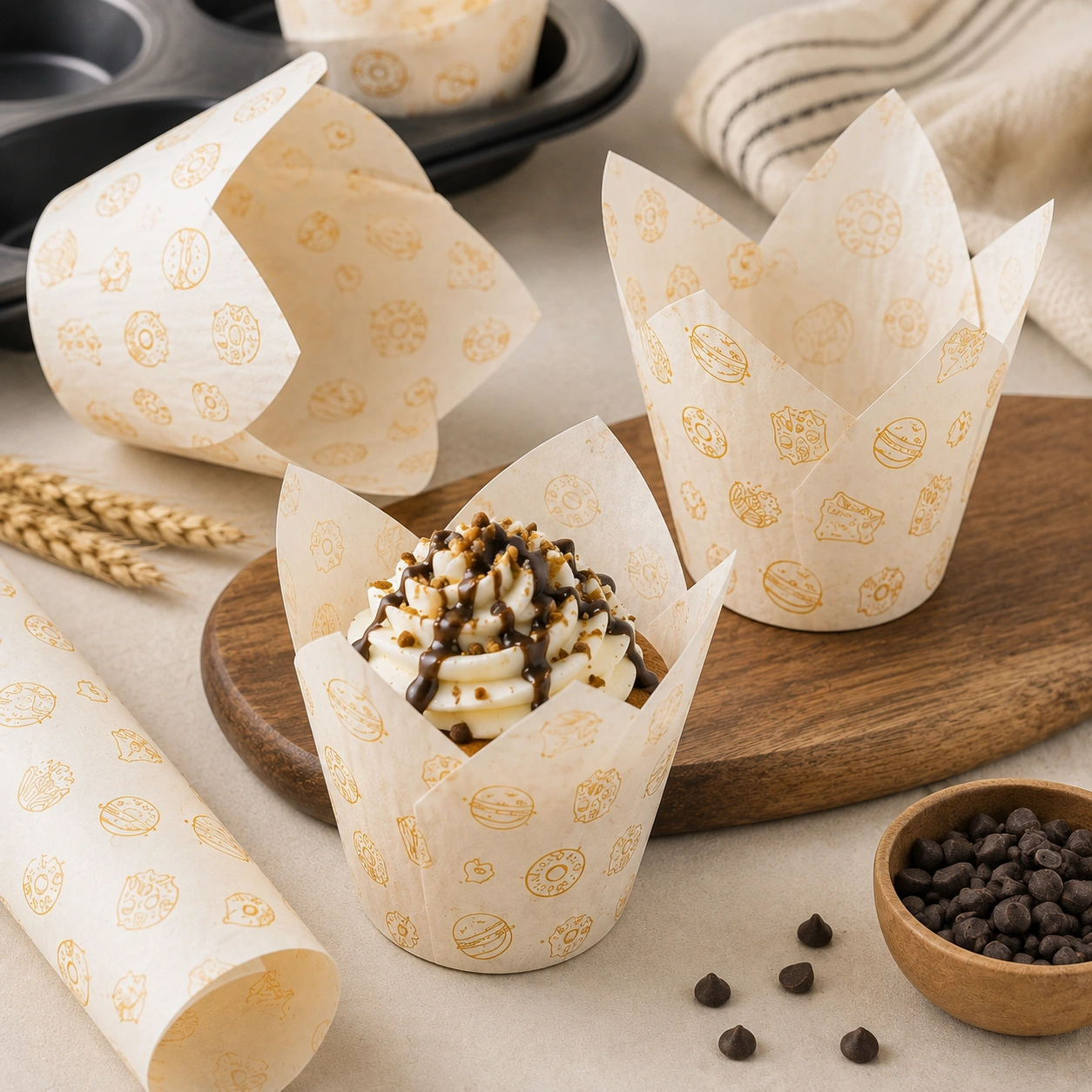 Custom Wax Paper Cups