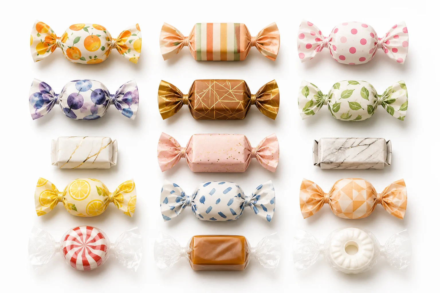 candy wrapping paper