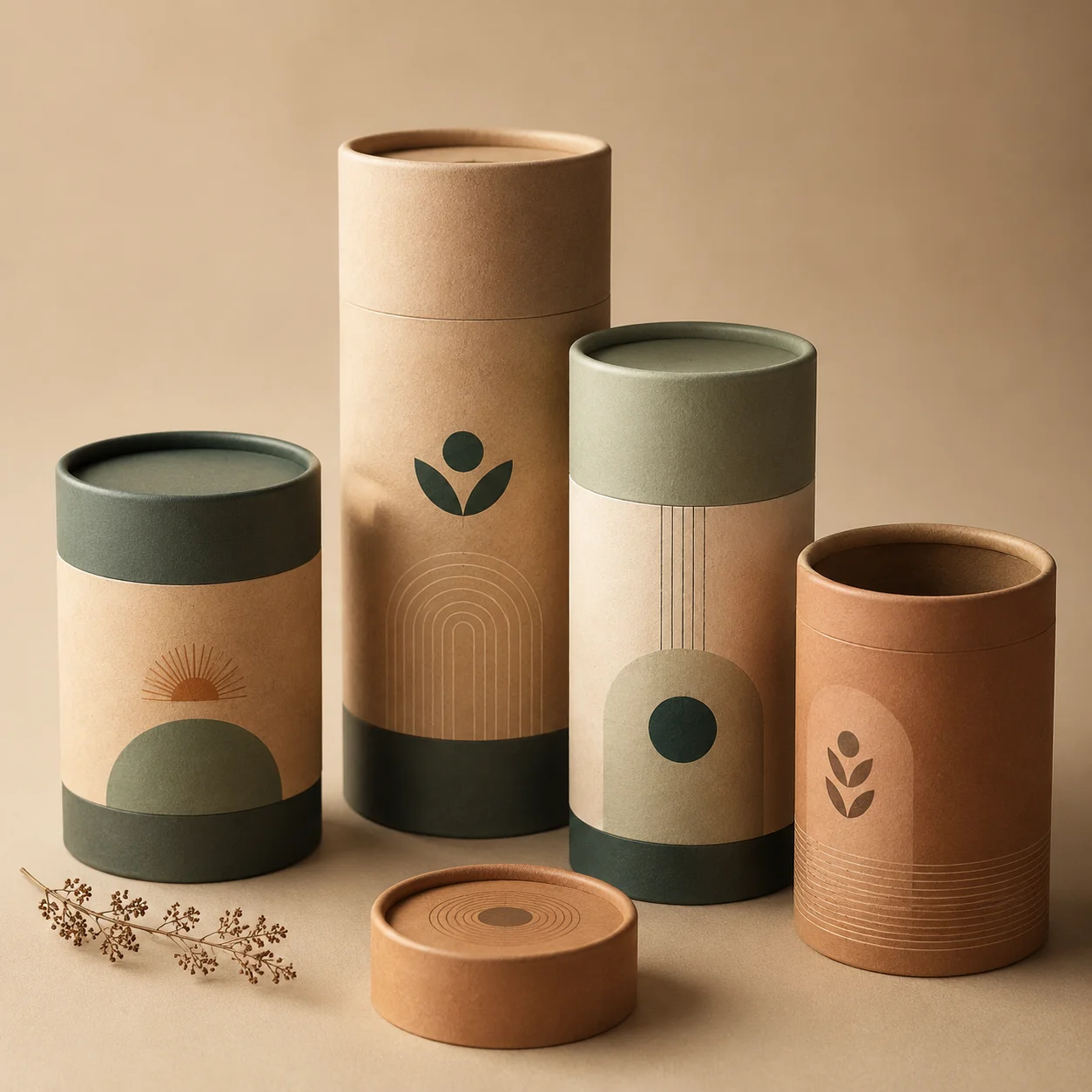 custom papert tubes