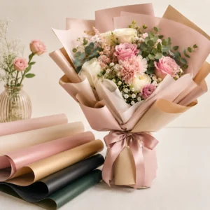 flower bouqet paper