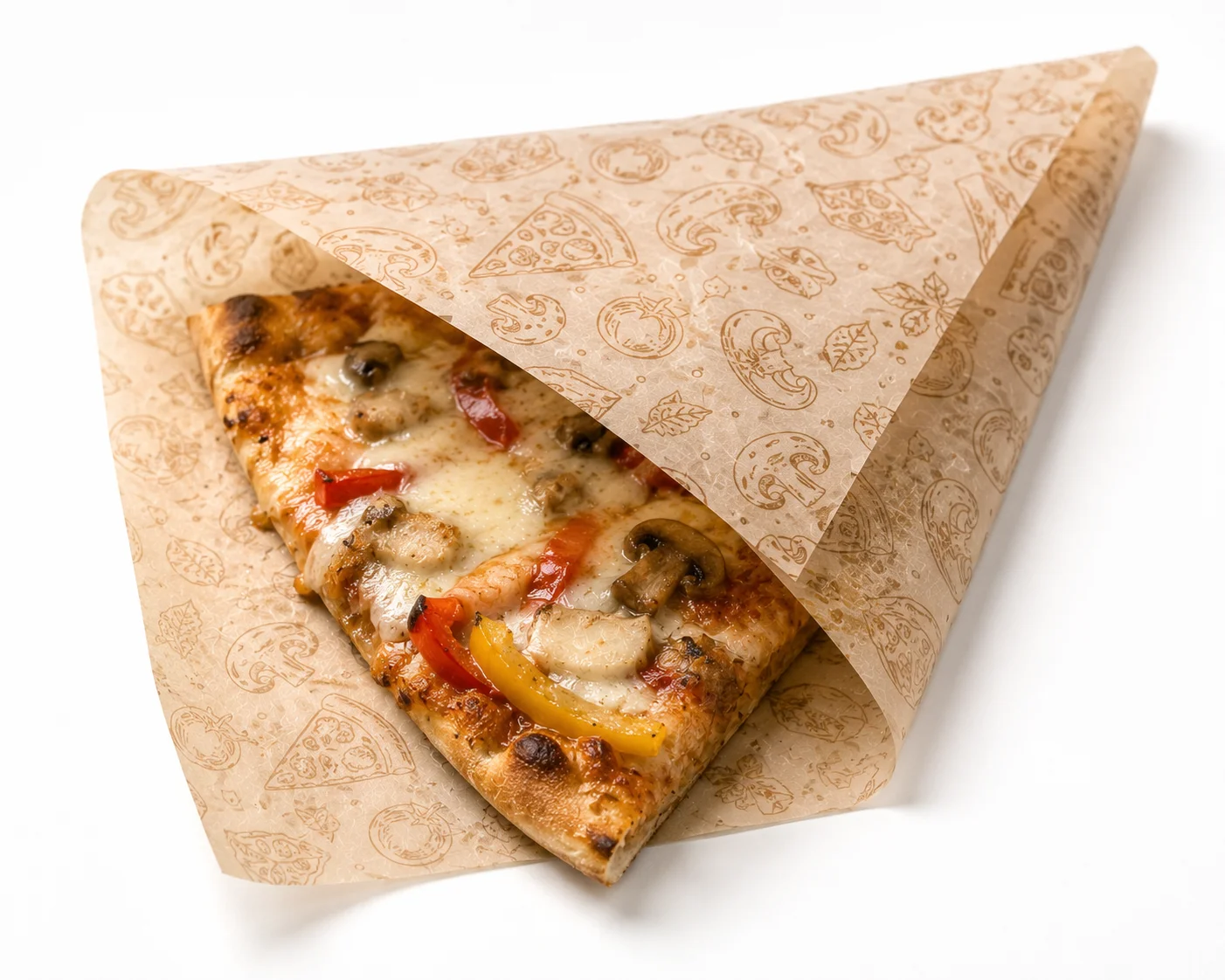 pizza wrapping paper
