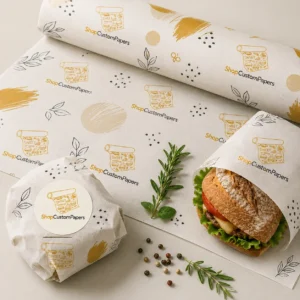 custom wax paper