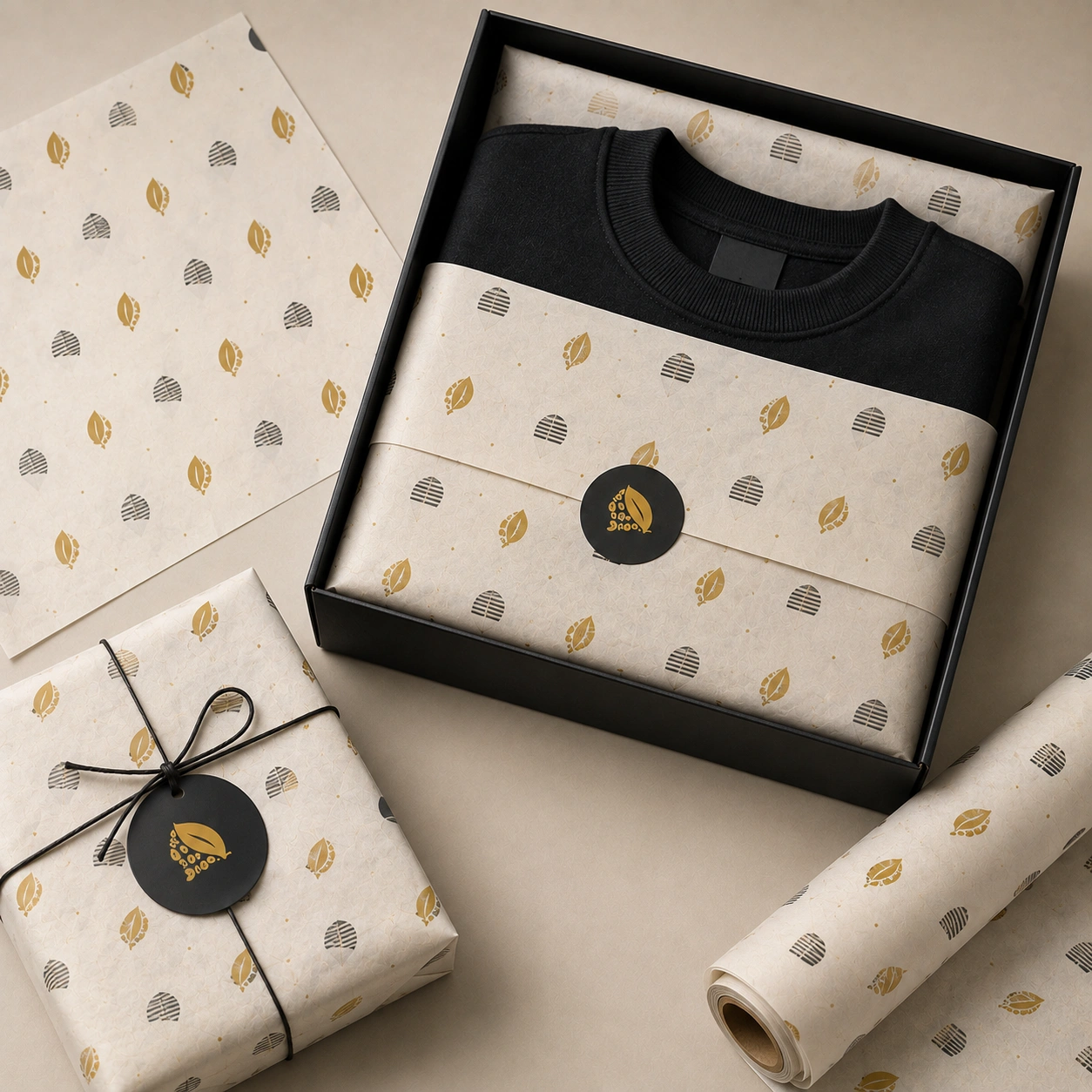 wholesale Custom Apparel Wrapping Paper
