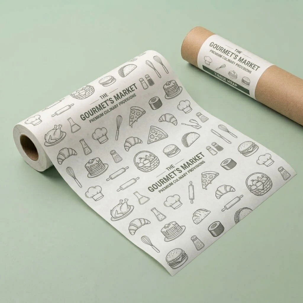 custom food tissue paper